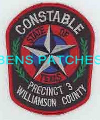 TEXAS,A,WILLIAMSON COUNTY CONSTABLE PRECINCT 3 1